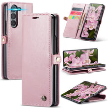 Load image into Gallery viewer, Casekis Luxury Flip Leather Card Slots Phone Case for Galaxy Z Fold 6 5G
