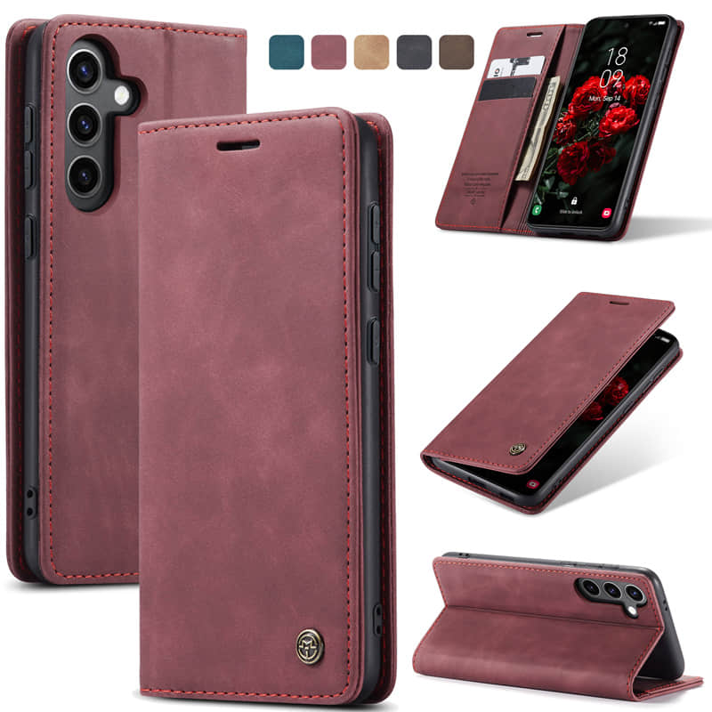 Casekis Retro Wallet Case For Galaxy S23 FE 5G
