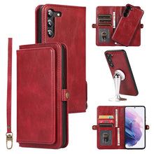 Load image into Gallery viewer, Casekis Magnetic Detachable 9 Cards Leather Phone Case for Galaxy S23
