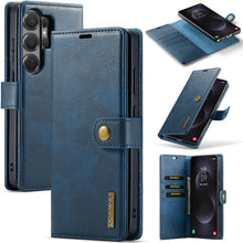 Load image into Gallery viewer, Casekis Detachable Leather Wallet Phone Case Blue
