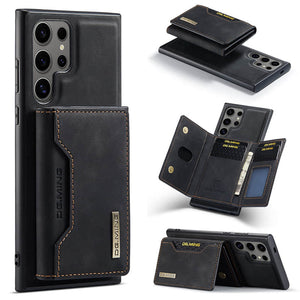 Casekis Magnetic Wallet Detachable Phone Case Black