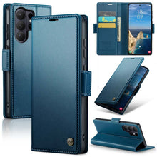 Load image into Gallery viewer, Casekis RFID Cardholder Phone Case Blue
