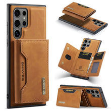 Lade das Bild in den Galerie-Viewer, Casekis Magnetic Wallet Detachable Phone Case Brown
