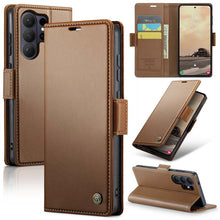 Load image into Gallery viewer, Casekis RFID Cardholder Phone Case Brown

