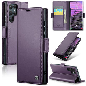 Casekis RFID Cardholder Phone Case Purple