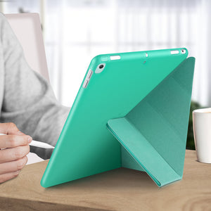 Leather Silicone Soft Back Cover Case For iPad - Casekis