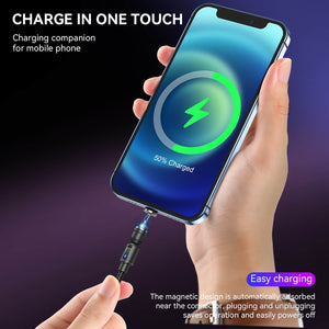 540° Strong Magnetic Charging Cable - Casekis