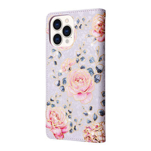 Casekis Pastoral Flowers RFID Phone Case Pastoral Rose