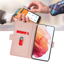 Load image into Gallery viewer, Casekis Leather Wallet Phone Case For Galaxy

