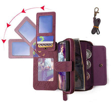 Load image into Gallery viewer, Multifunctional Zipper Wallet Detachable Card Case For Samsung Galaxy S20 FE - Casekis
