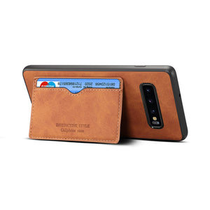 Casekis New Leather Adsorption Card Holder Cover Case for Samsung - Casekis