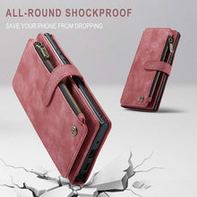 Load image into Gallery viewer, Casekis Leather Zipper Phone Case For Galaxy Note 20 Ultra
