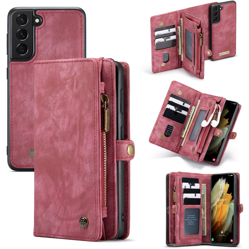 Casekis Wallet PU Leather Case for Galaxy S22 Plus 5G