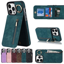 Load image into Gallery viewer, Casekis Card Holder Ring Phone Case Blue

