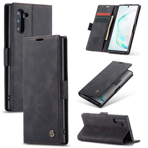 Casekis Retro Wallet Case For Galaxy Note 10