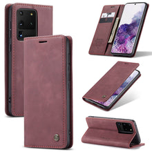 Load image into Gallery viewer, CASEKIS 2021 New Retro Wallet Case For Samsung S20 Ultra - Casekis
