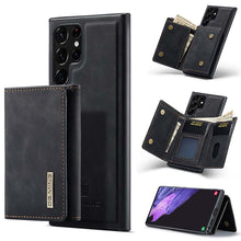 Load image into Gallery viewer, Casekis Two-in-one Magnetic Split Three-fold Wallet Phone Case For Galaxy
