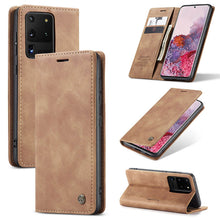 Load image into Gallery viewer, CASEKIS 2021 New Retro Wallet Case For Samsung S20 Ultra - Casekis
