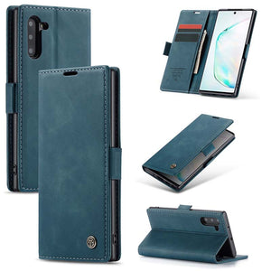 Casekis Retro Wallet Case For Galaxy Note 10