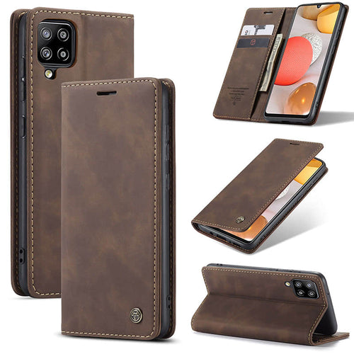 Casekis 2021 New Retro Wallet Case For Samsung Galaxy A42 (5G) - Casekis