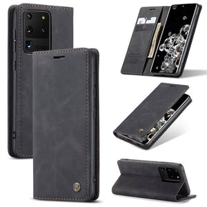 CASEKIS 2021 New Retro Wallet Case For Samsung S20 Ultra - Casekis