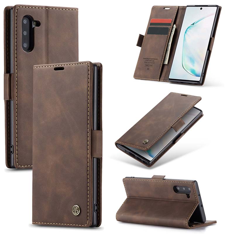 Casekis Retro Wallet Case For Galaxy Note 10