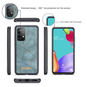 Casekis Samsung Galaxy A52 4G/5G Multifunctional Wallet PU Leather Case - Casekis