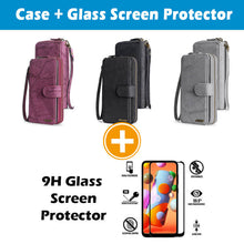 Load image into Gallery viewer, Multifunctional Zipper Wallet Detachable Card Case For Samsung Galaxy S20 Ultra - Casekis
