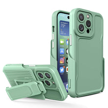 Load image into Gallery viewer, Casekis Outdoor Sports Back Clip Phone Case Matcha Green
