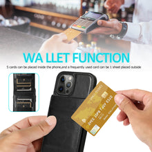 Load image into Gallery viewer, Casekis Bracket Card Slot Phone Case Black
