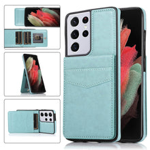Load image into Gallery viewer, Casekis Bracket Card Slot Phone Case Green
