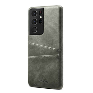 Leather Portable Wallet Phone Case For Samsung Galaxy - Casekis