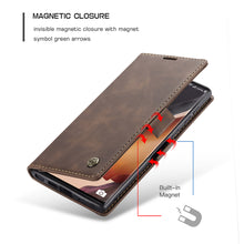 Load image into Gallery viewer, Casekis Retro Wallet Case For Galaxy Note 20
