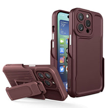 Load image into Gallery viewer, Casekis Outdoor Sports Back Clip Phone Case Coffee
