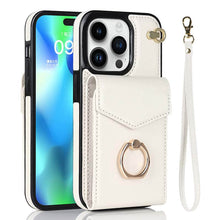 Load image into Gallery viewer, Casekis Cardholder RFID Phone Case White

