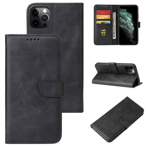 Magnetic Closure Cardholder Wallet Phone Case for iPhone