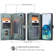 Load image into Gallery viewer, Casekis Multifunctional Wallet PU Leather Case for Galaxy S20 Plus
