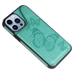 Casekis Embossed Butterfly Phone Case Green