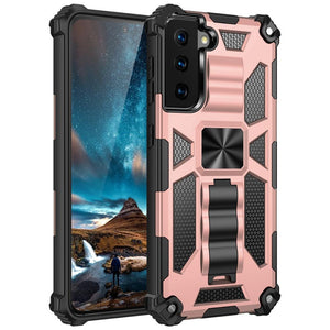 Casekis Armor Shockproof With Kickstand Case For Galaxy S21 FE 5G