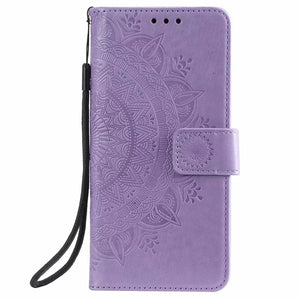 Casekis Sunflower Embossed Wallet Phone Case For iPhone - Casekis