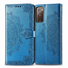 Load image into Gallery viewer, Luxury Embossed Mandala Leather Wallet Flip Case for Samsung S20 FE - Casekis
