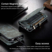 Load image into Gallery viewer, Casekis Multifunctional Wallet PU Leather Case for Galaxy S20
