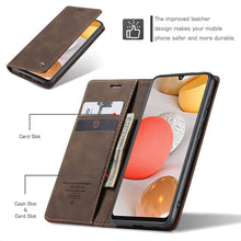 Load image into Gallery viewer, Casekis 2021 New Retro Wallet Case For Samsung Galaxy A42 (5G) - Casekis
