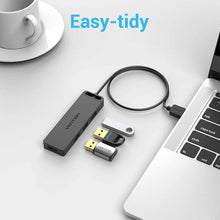 Load image into Gallery viewer, 4-Port USB 3.0 Hub
