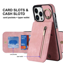 Load image into Gallery viewer, Casekis Card Holder Ring Phone Case Pink
