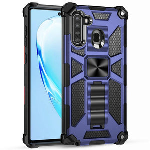 Casekis 2021 New Luxury Armor Shockproof With Kickstand For Samsung Galaxy A21(US) - Casekis