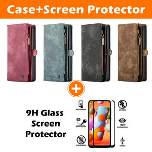 Casekis Samsung Galaxy S21 Series Multifunctional Wallet PU Leather Case - Casekis