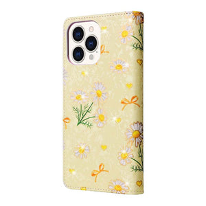 Casekis Pastoral Flowers RFID Phone Case Yellow Daisy