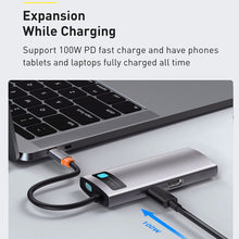 Load image into Gallery viewer, 5 in 1 USB C Hub Docking Station

