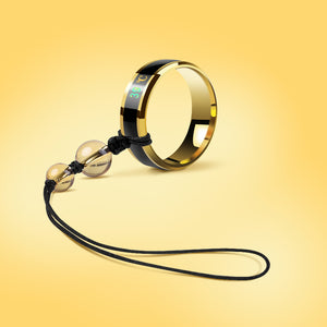 Waterproof Jewelry Fashion Titanium Steel Intelligent Temperature Sensitive Rings - Casekis